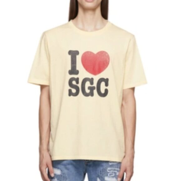 Stolen Girlfriends Club | True Thoughts T-Shirt I Heart SGC Crewneck Tee Size S - Picture 2 of 11